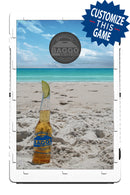 Cerveza Beer in the Sand Bean Bag Toss Game by BAGGO