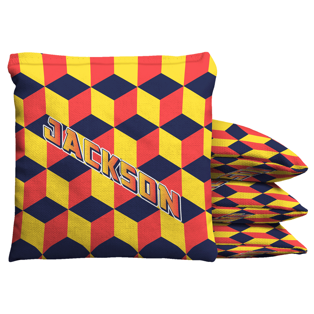 Set Da 8 Sacchetti (fagioli) Per Gioco Cornhole - Georgia Bulldogs - Borsa Da Lancio Mimetica Per Portellone - Foto 3