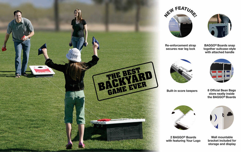 Rugged Clover Bean Bag Toss Game by BAGGO Baggo.com