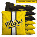 Game Day Custom Name 17 Team Colors Baggo Cornhole Bean Bag Toss Bags (set of 8)