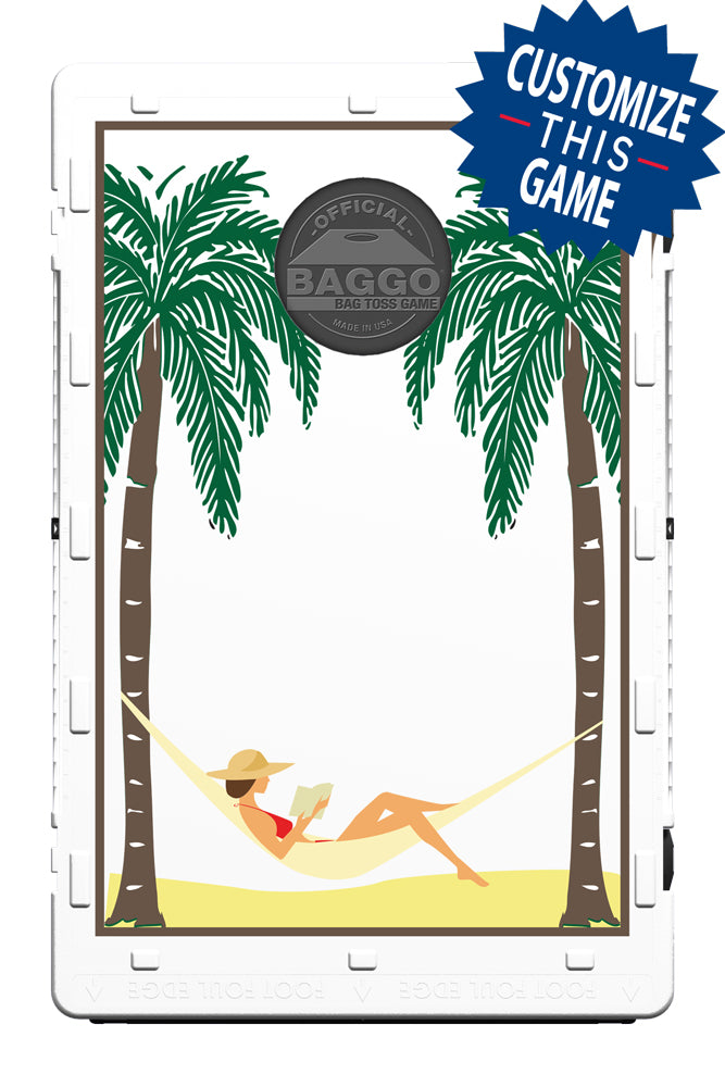 Hammock in Palm Trees Screens (only) by Baggo