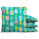 Pineapple Pattern Baggo Cornhole Bean Bag Toss Bags (set of 8)