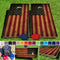 Rough American Flag Pro Style Cornhole Bean Bag Toss Game 24x48 with 8 Regulation 16oz Bags