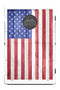 American USA Wood Texture Flag Bag Toss Game by BAGGO