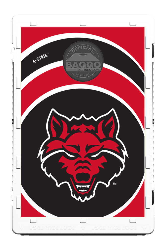 Arkansas State Red Wolves Vortex Screens (only) by Baggo Baggo.com