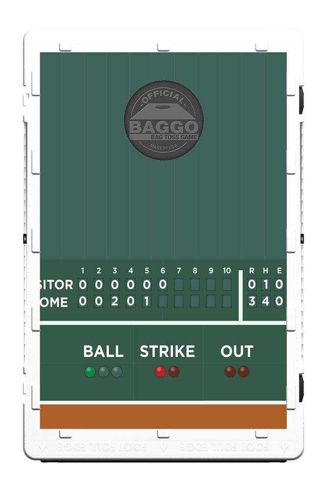 Baseball Scoreboard Bean Bag Toss Game by BAGGO