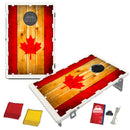Canadian Flag Distressed Bean Bag Toss Game by BAGGO