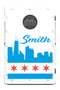 Chicago Custom Text Skyline Flag Screens (Only) by BAGGO