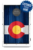 Colorado Flag Heritage Edition Bean Bag Toss Game by BAGGO