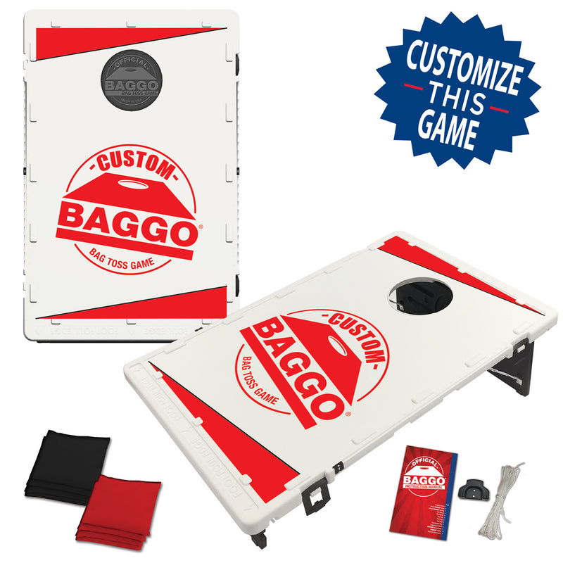 Custom Baggo Featuring Your Design Bean Bag Toss Game by BAGGO