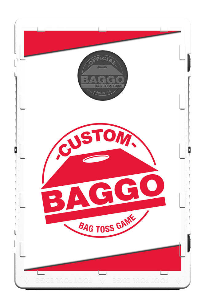 Custom Baggo (Screens Only) Featuring Your Design Bean Bag Toss Game by BAGGO