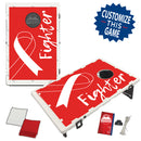 Heart Disease Awareness Ribbon Bean Bag Toss Game by BAGGO Baggo.com