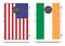 House Divided Country National Flag Screens (Only) by BAGGO