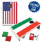 House Divided Country National Flag Bean Bag Toss Game by BAGGO