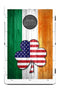 Irish Flag American Shamrock Bean Bag Toss Game by BAGGO
