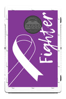 Lupus Awareness Ribbon Bean Bag Toss Game by BAGGO