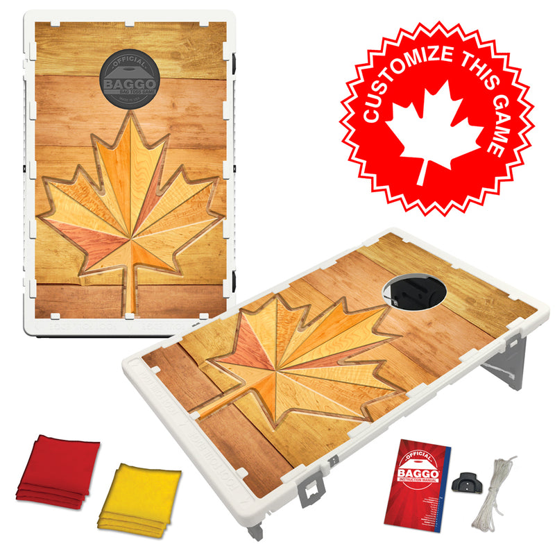 Canadian Maple Leaf Bean Bag Toss Game by BAGGO