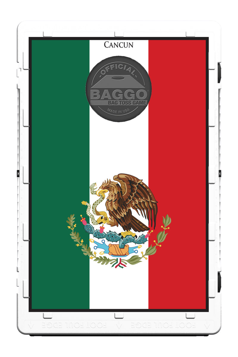 Mexico Flag Bean Bag Toss Game by BAGGO
