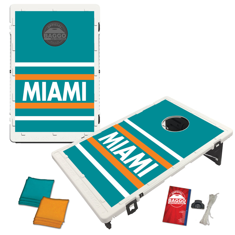 Miami Horizon Baggo Bag Toss Game by BAGGO