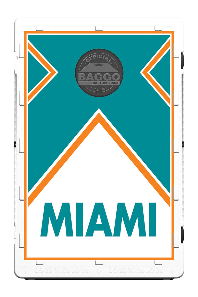 Miami Vintage Baggo Bag Toss Game by BAGGO