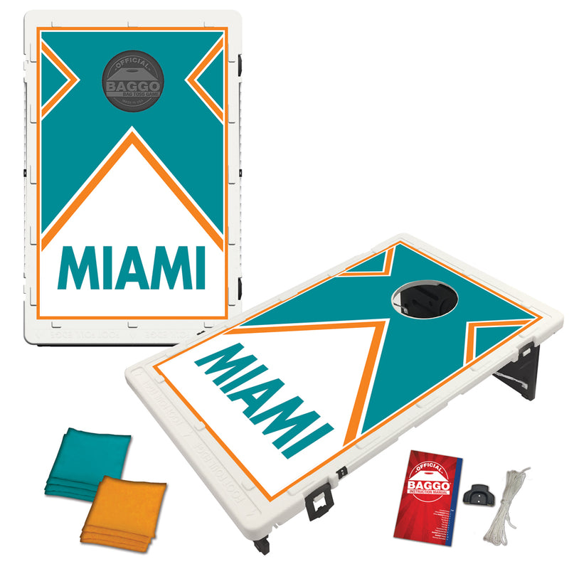 Miami Vintage Baggo Bag Toss Game by BAGGO