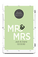 Mr. & Mrs. Custom Baggo Bag Toss Game by BAGGO