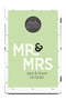 Mr. & Mrs. Custom Baggo Bag Toss Game by BAGGO