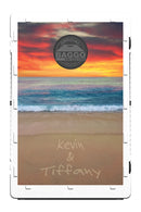 Beach Sunset Names in the Sand Bean Bag Toss Game by BAGGO