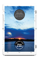 Lake View Custom Template Bag Toss Game by BAGGO Baggo.com