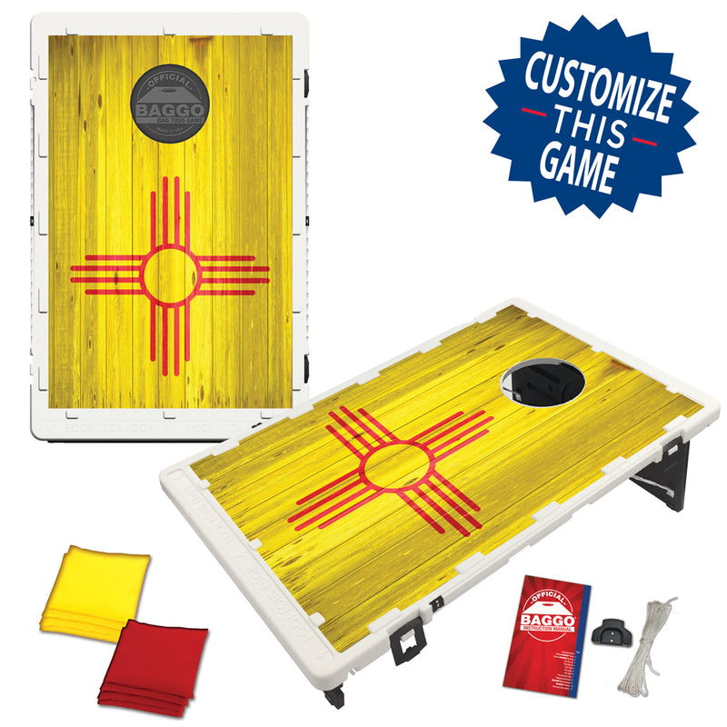 New Mexico Flag Heritage Edition Bean Bag Toss Game by BAGGO