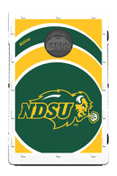 North Dakota State Bison Vortex Baggo Bean Bag Toss Portable Cornhole Game Baggo.com