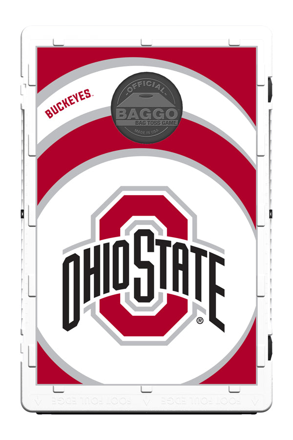 Ohio State Buckeyes Vortex Baggo Bean Bag Toss Portable Cornhole Game Baggo.com