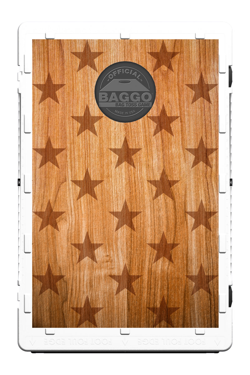 Patriotic Timber Screens (only) by Baggo