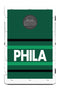Philadelphia Green Horizon Bag Toss Game by BAGGO