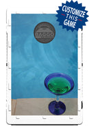 Poolside Martini Bean Bag Toss Game by BAGGO