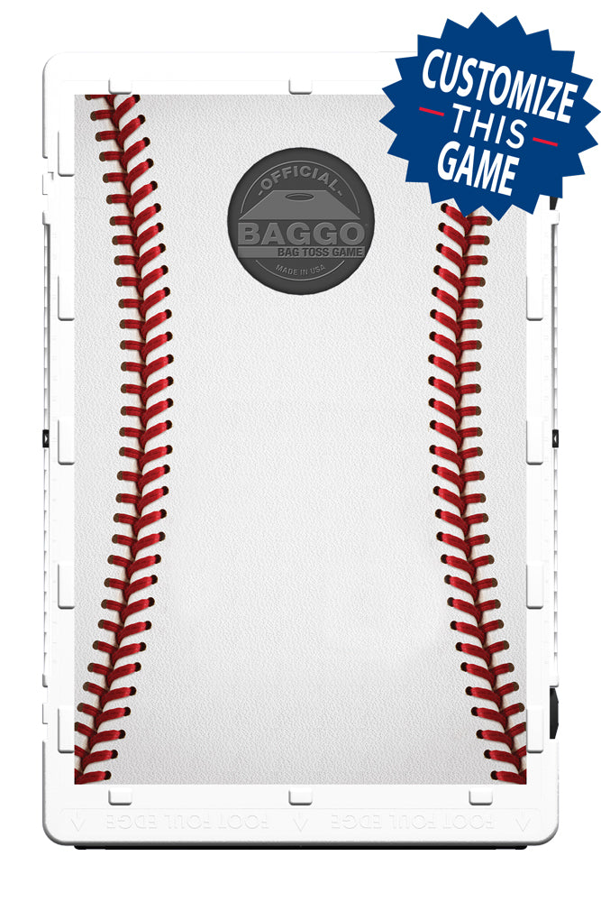 Baseball Seams Bean Bag Toss Game by BAGGO
