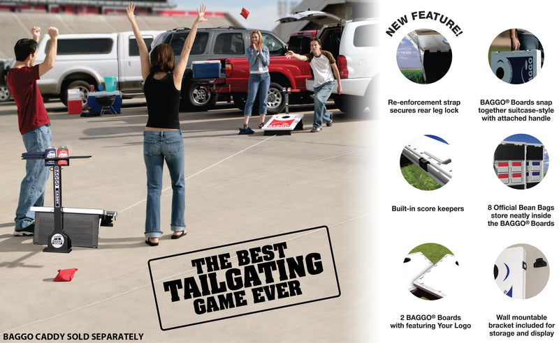 Mississippi State Bulldogs Vortex Baggo Bean Bag Toss Portable Cornhole Game Baggo.com