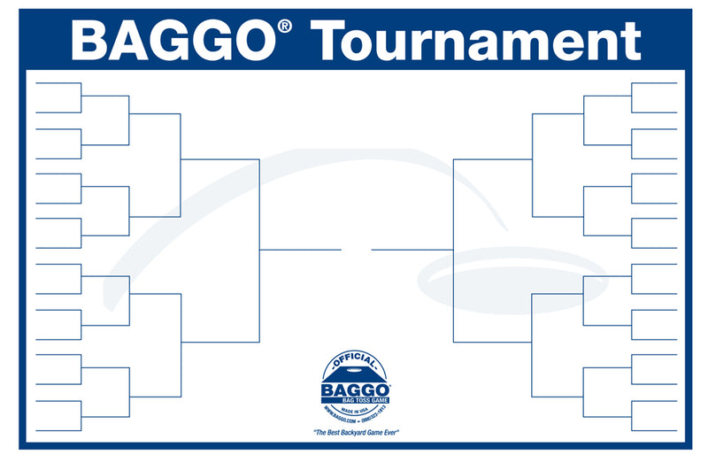 Buggo Tea Single Elimination 32 Team Dry Erase Tournament Bracket by Baggo ...