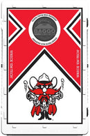 Texas Tech Red Raiders Vintage Baggo Bean Bag Toss Portable Cornhole Game Baggo.com