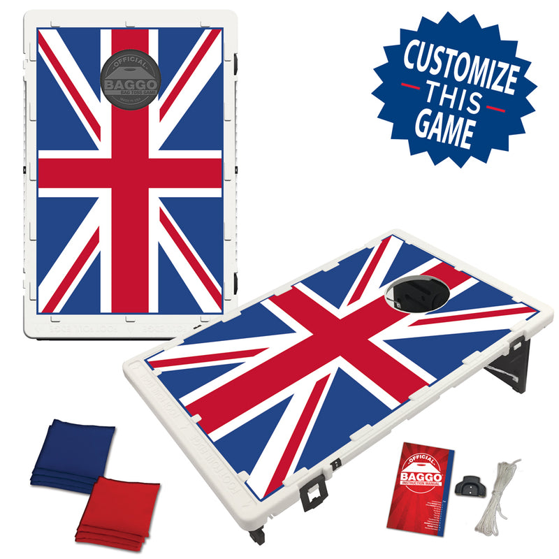 United Kingdom Union Jack Flag Bean Bag Toss Game by BAGGO