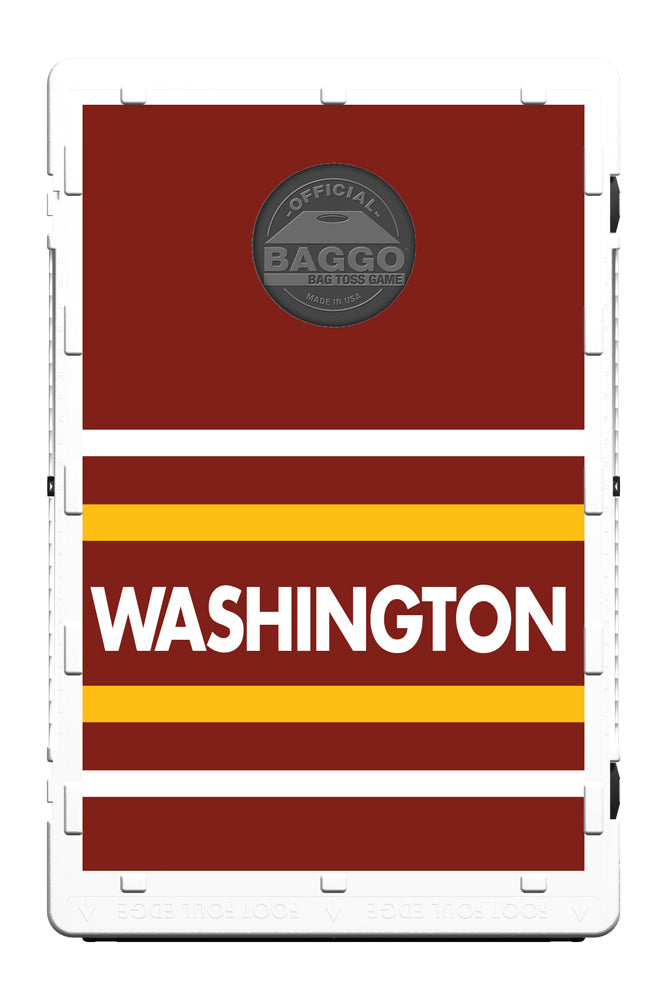 Washington Maroon Horizon Bag Toss Game by BAGGO